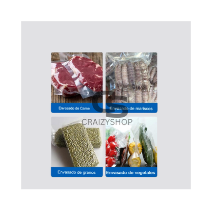 Bolsas de Vacío Alimentos 18x25cm 100 ud